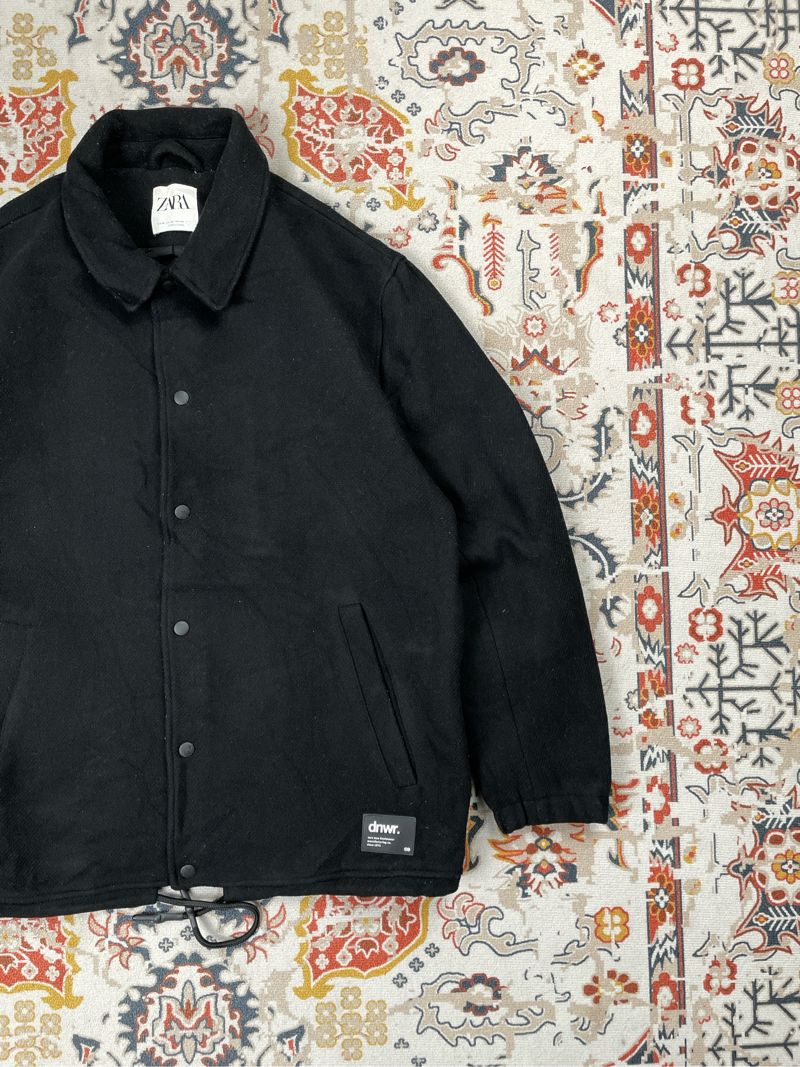 ZARA Casual Bomber jacket Pria black, foto 3