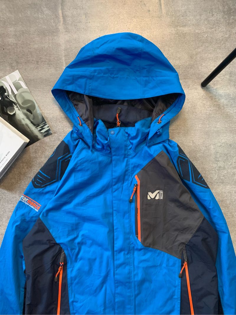 Millet Gorpcore Windbreaker Pria blue, foto 2
