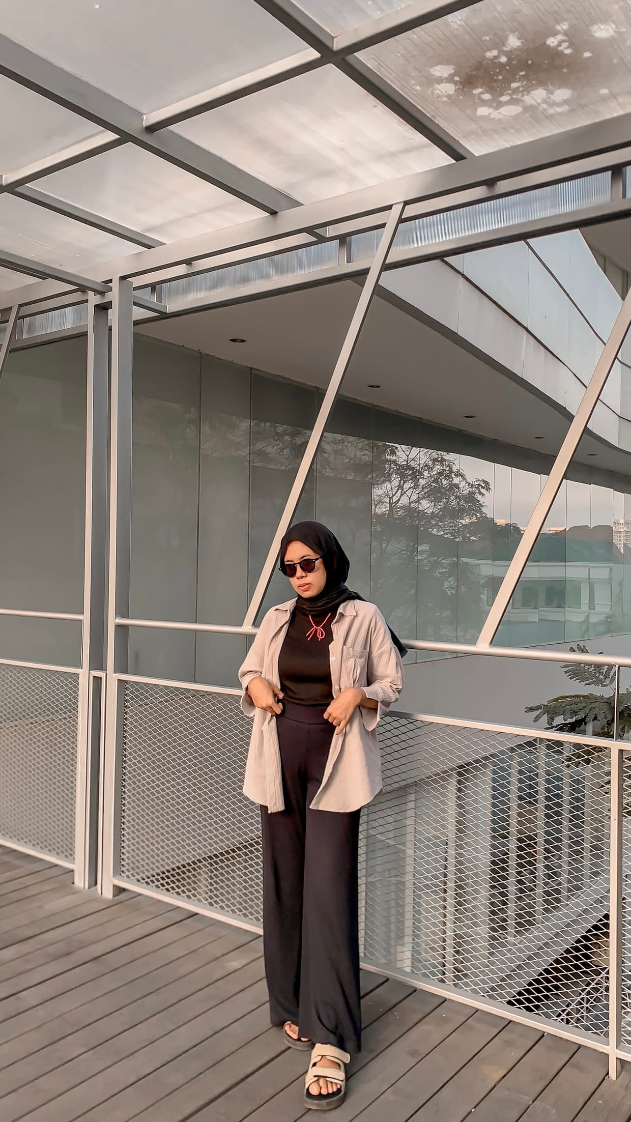 Casual Blouse Wanita gray, foto 3