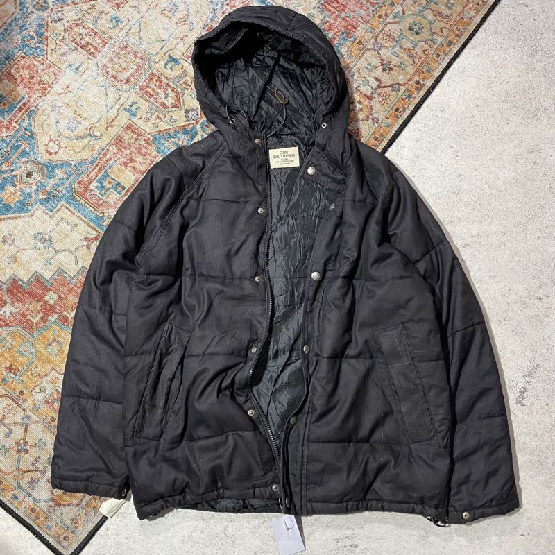 Casual Puffer jacket Pria black, foto 4