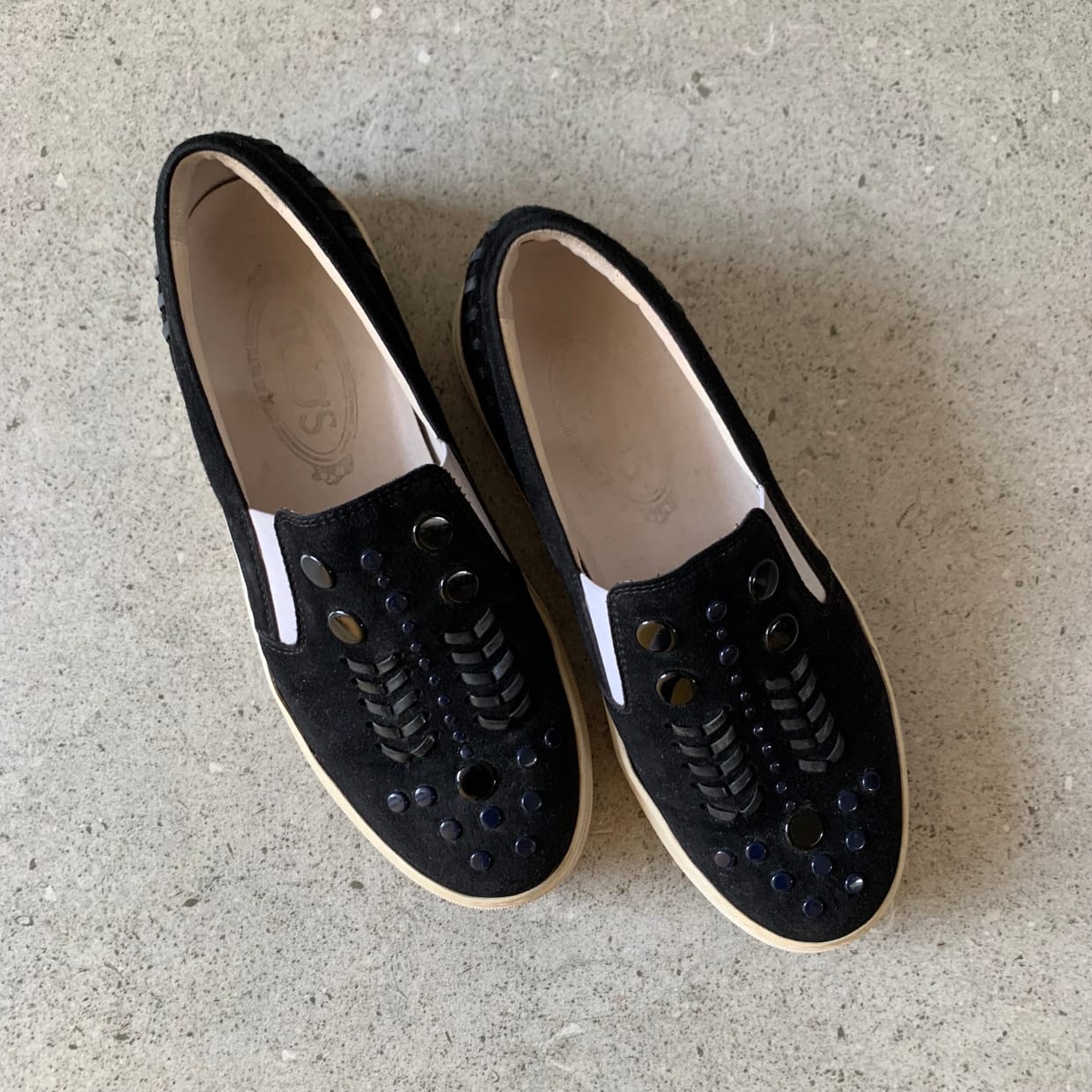 Luxury Sneakers Wanita black