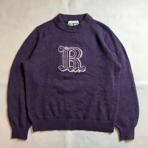 Karl Lagerfeld Luxury Minimalist Sweatshirt Pria purple