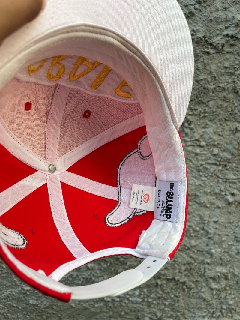 Vintage Y2K Hat Kids red, foto 5