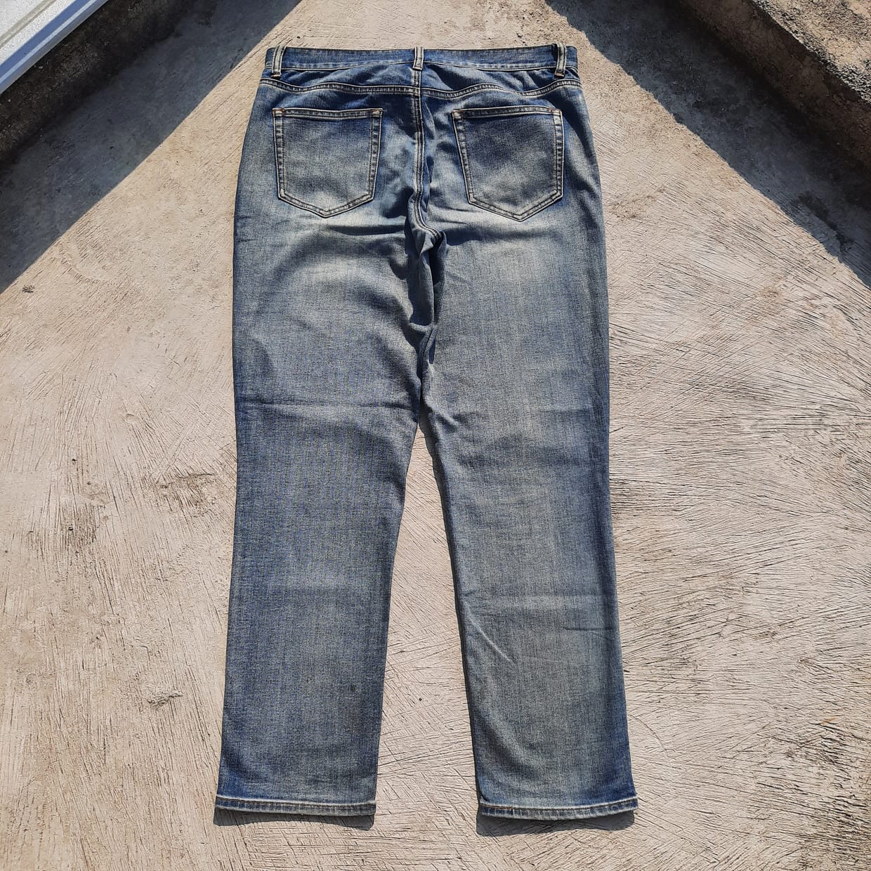Giordano Casual Jeans Pria blue, foto 3