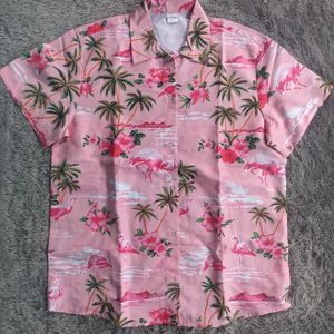 Casual Casual shirt Pria pink