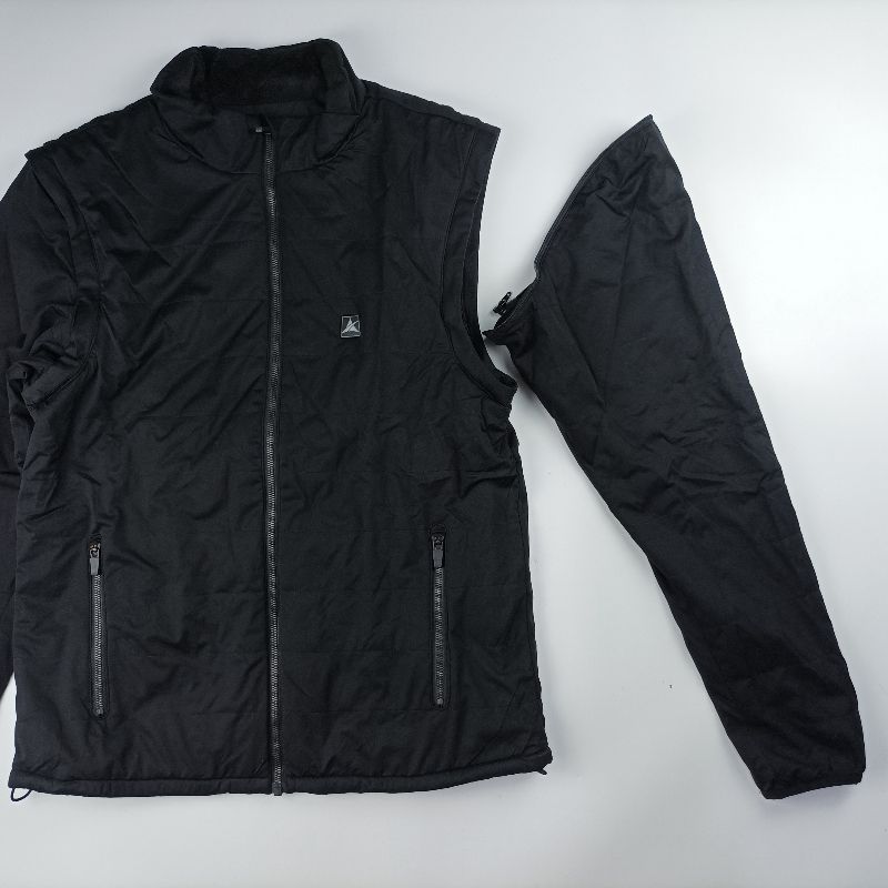 Casual Bomber jacket Pria black, foto 2
