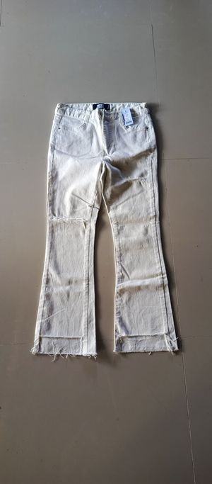 Casual Ripped jeans Wanita white