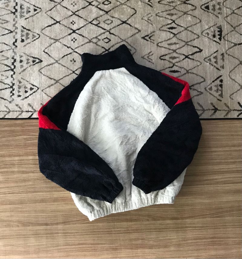 Streetwear Y2K Puffer jacket Pria multicolor red, foto 7