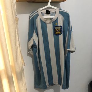 Sportswear Jersey Pria white blue
