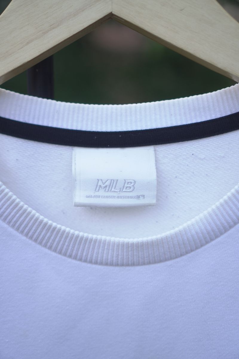MLB Casual Sweatshirt Pria white, foto 3