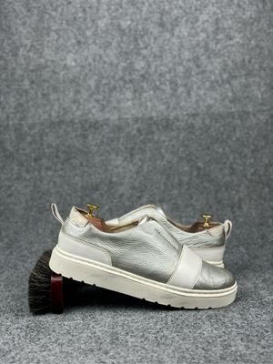 Dr. Martens Vintage Casual Loafer Wanita silver white
