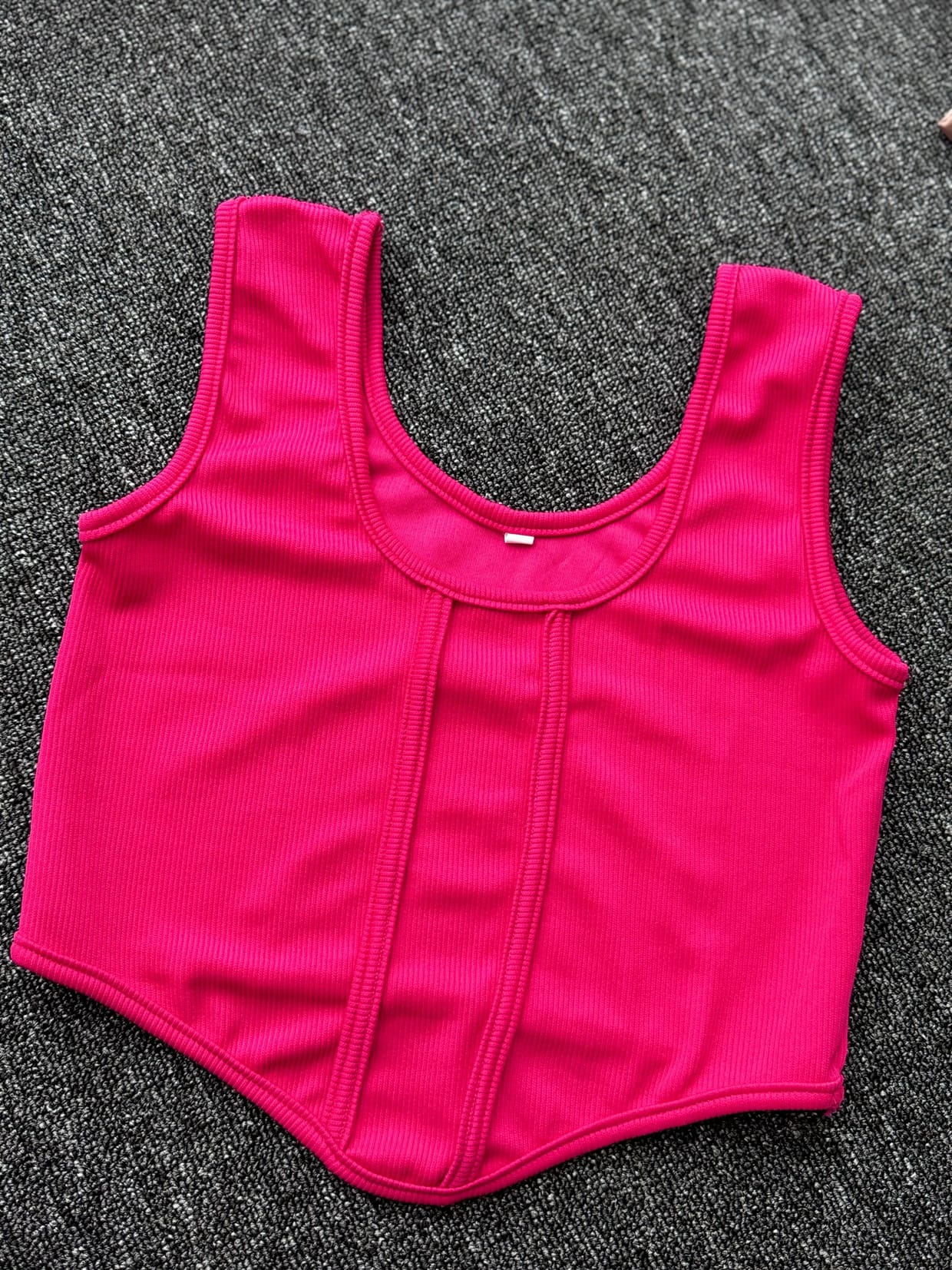Casual Crop top Wanita multicolor orange, foto 4