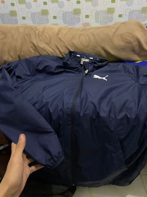 Puma Track jacket Pria blue