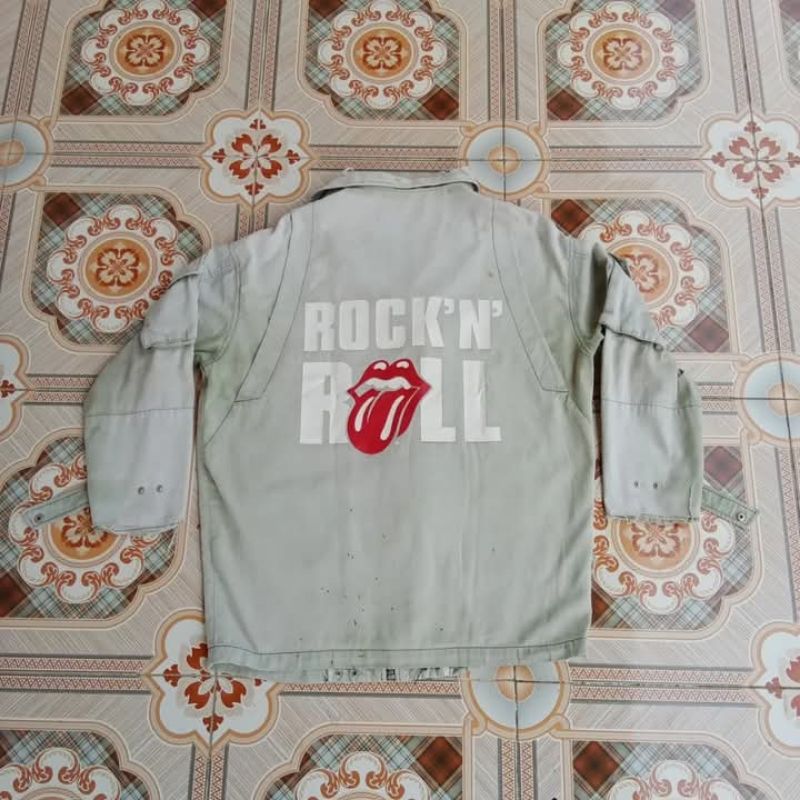 Rolling Stones Vintage Parka Pria gray, foto 7
