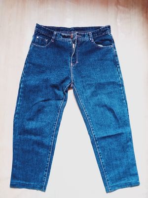 Casual Casual pants Pria navy blue