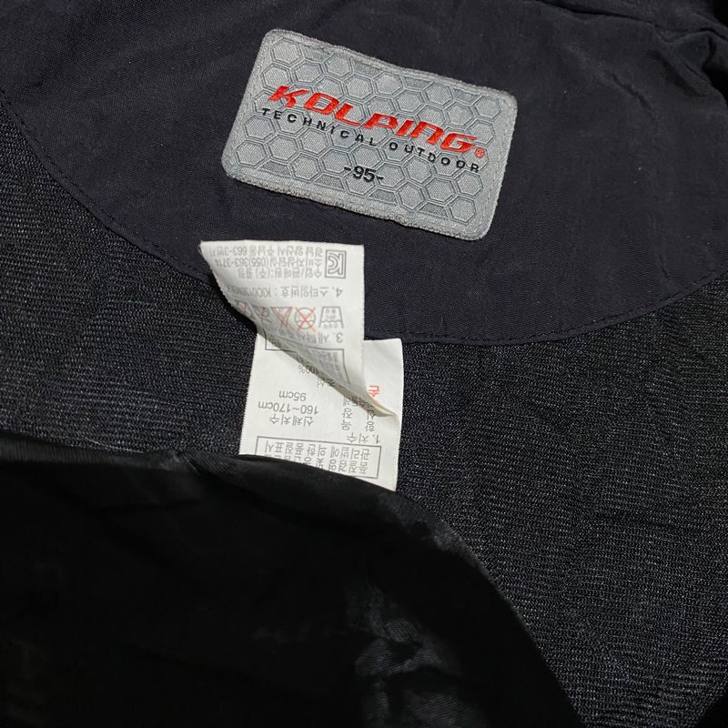 Gorpcore Windbreaker Pria black, foto 6