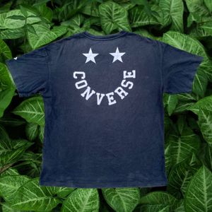 Converse Grunge T-shirt Pria black
