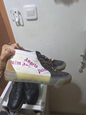 VANS Skater Sneakers Pria white cream