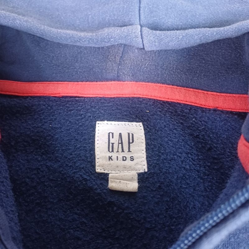 GAP Vintage Leather jacket Pria navy, foto 3