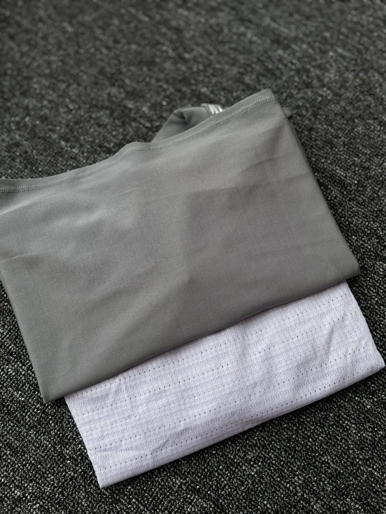 Casual Crop top Wanita purple gray