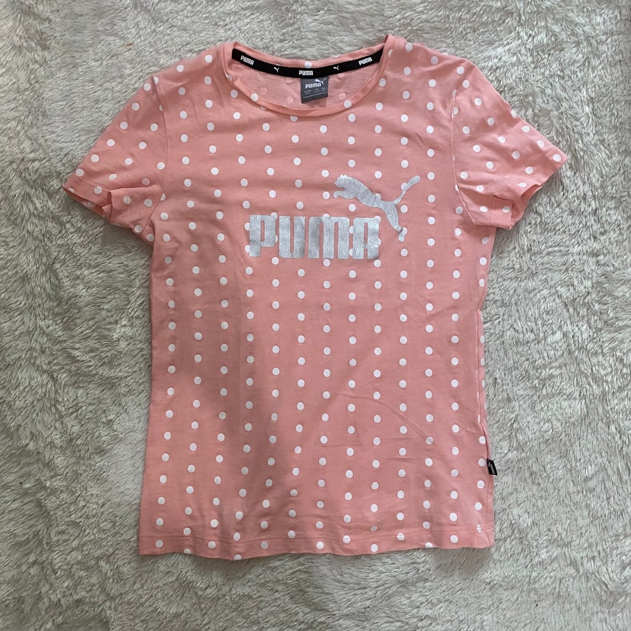 Puma Casual T-shirt Wanita orange