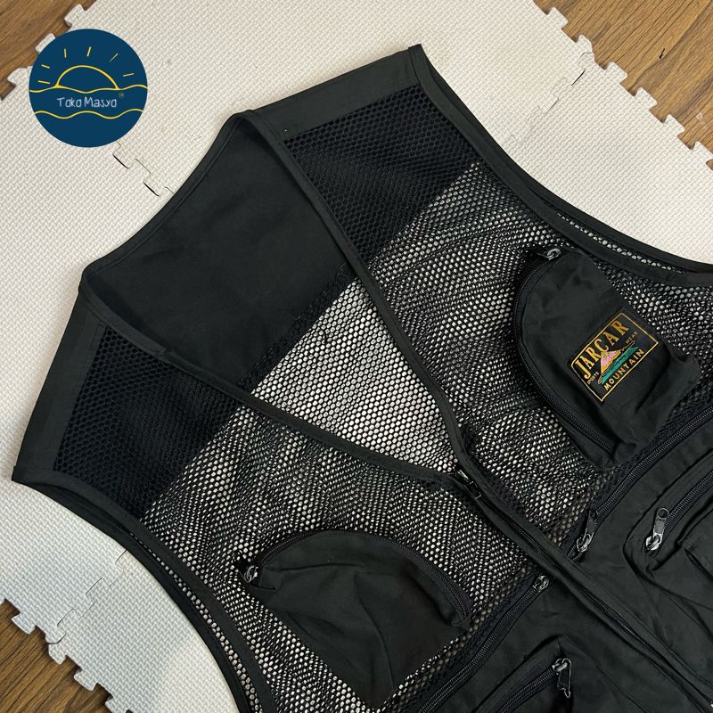 Streetwear Gorpcore Windbreaker Pria black, foto 3