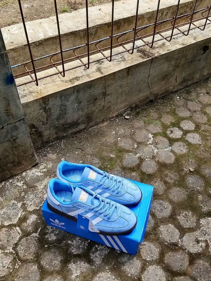 Adidas Casual Sneakers Pria blue, foto 3