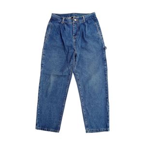 Streetwear Y2K Jeans Pria blue