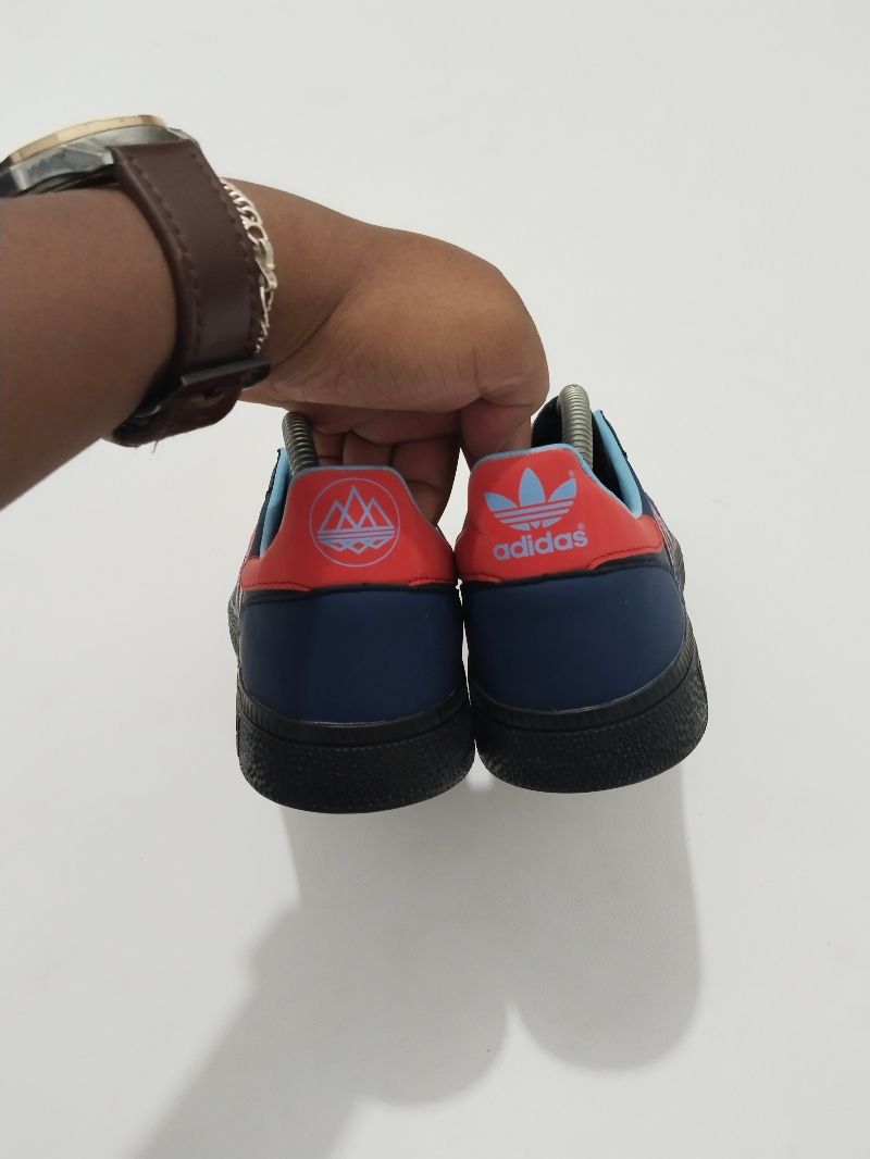 Adidas Casual Sneakers Pria navy red, foto 4