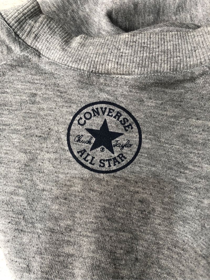 Converse Vintage Y2K Sweatshirt Pria gray, foto 4