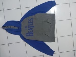 Vintage Casual Windbreaker Pria gray blue