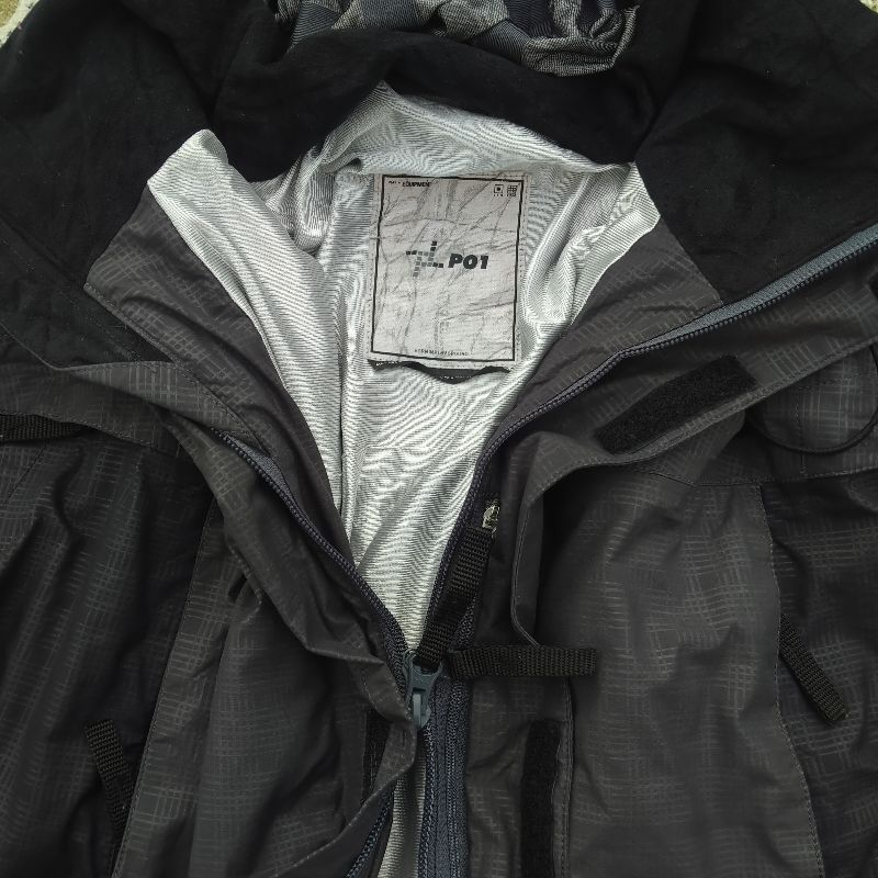 Japanese brand Gorpcore Casual Track jacket Pria gray, foto 6