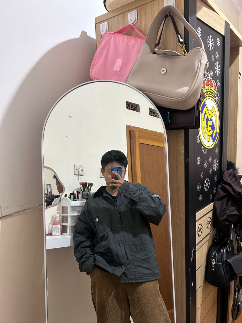 Starter Casual Parka Pria gray, foto 2
