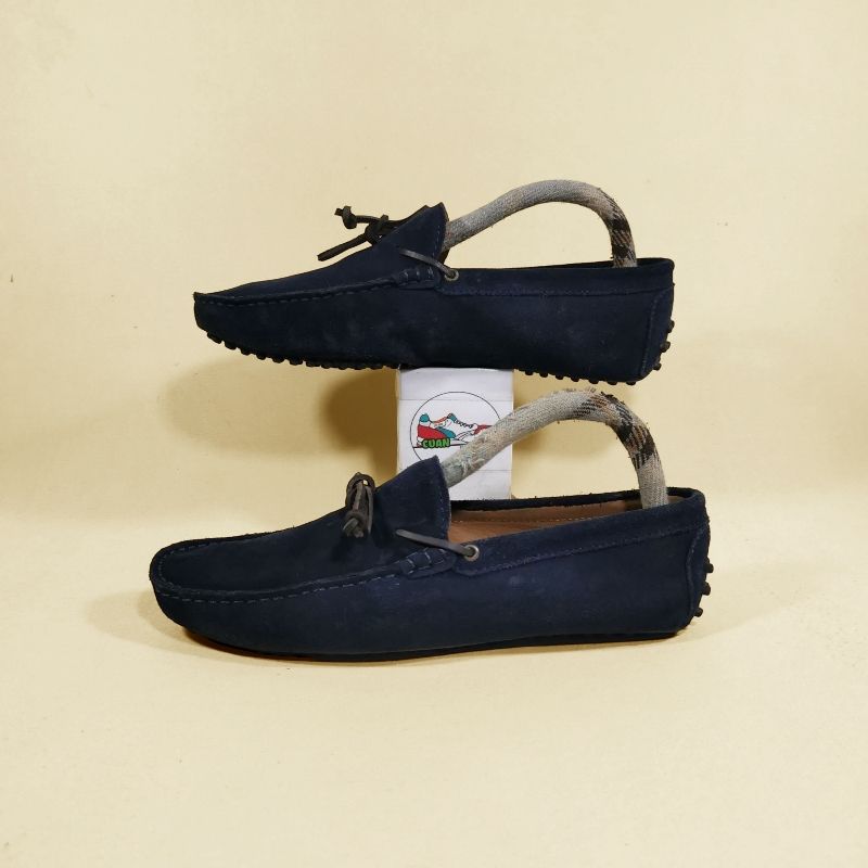 Vintage Luxury Loafer Pria navy, foto 2
