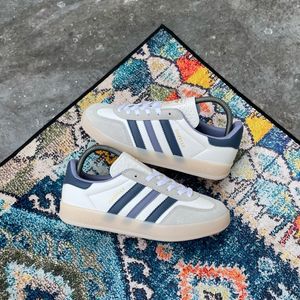 Adidas Casual Reworked Sneakers Wanita white blue