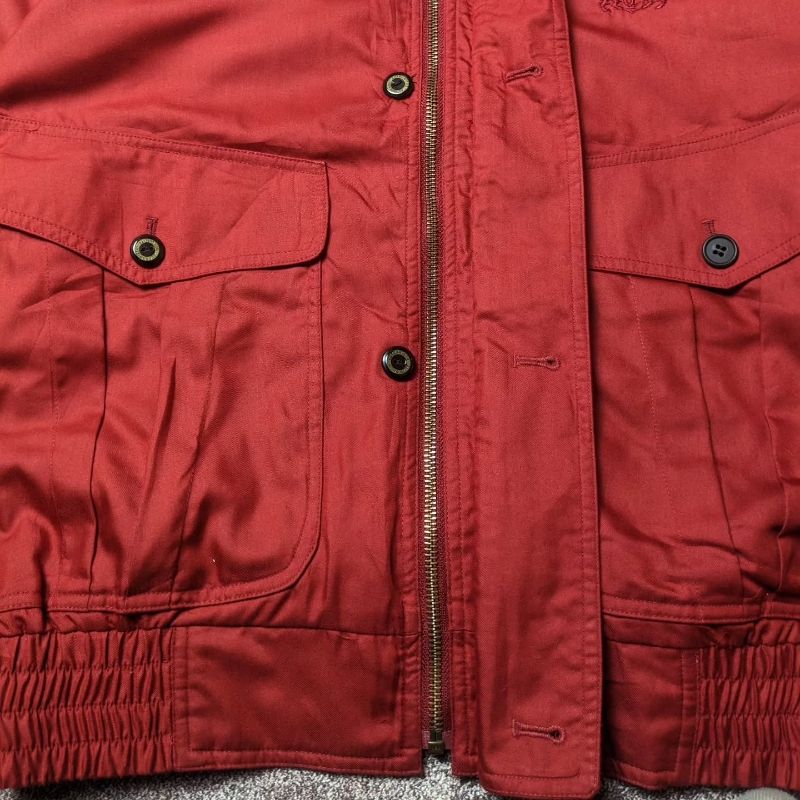 Vintage Casual Harrington jacket Pria red, foto 6