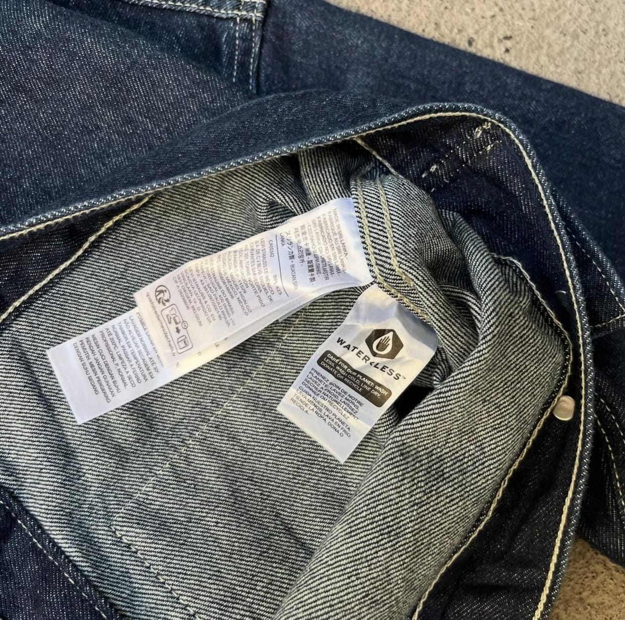 Levi's Vintage Denim jacket Pria blue, foto 6