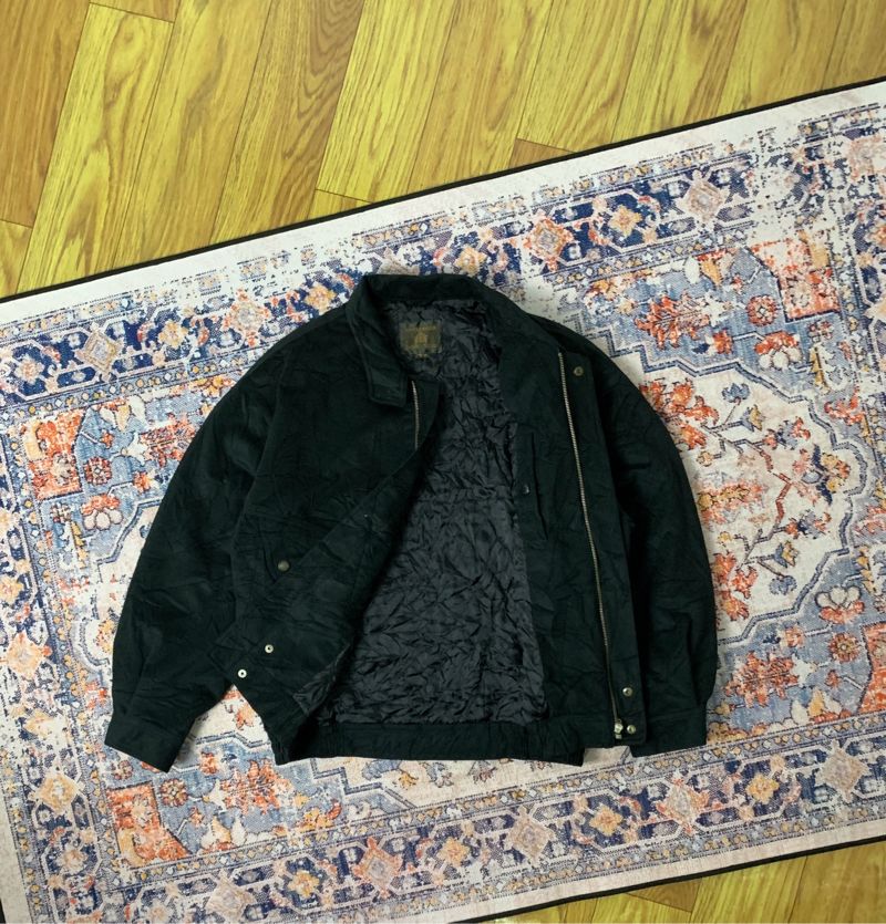 Casual Harrington jacket Pria black, foto 2