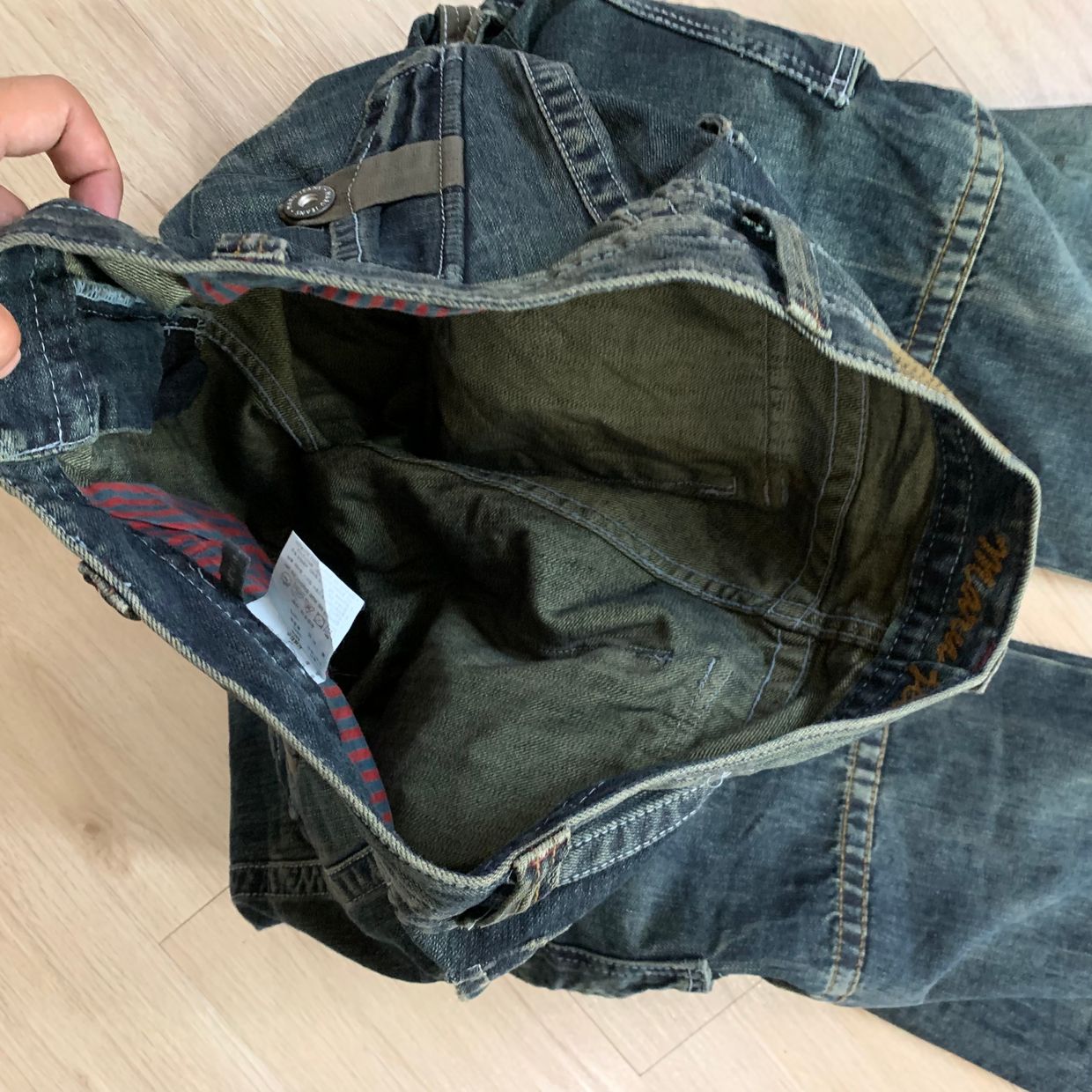 Jeans Pria brown, foto 4