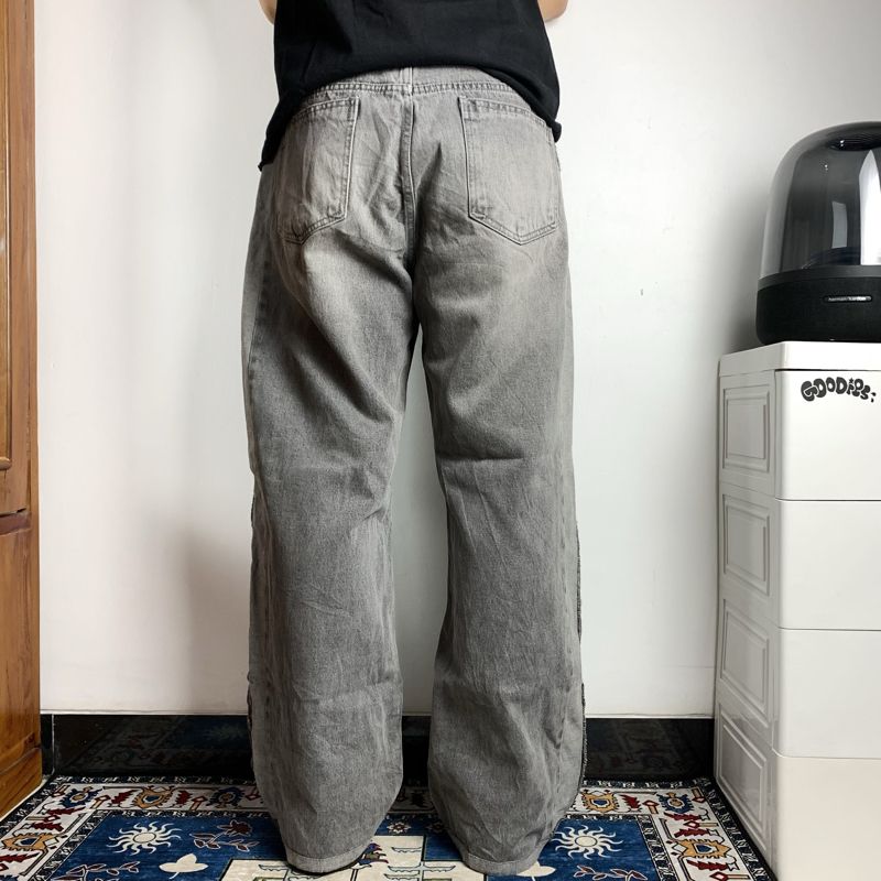 Vintage Y2K Jeans Pria gray, foto 2