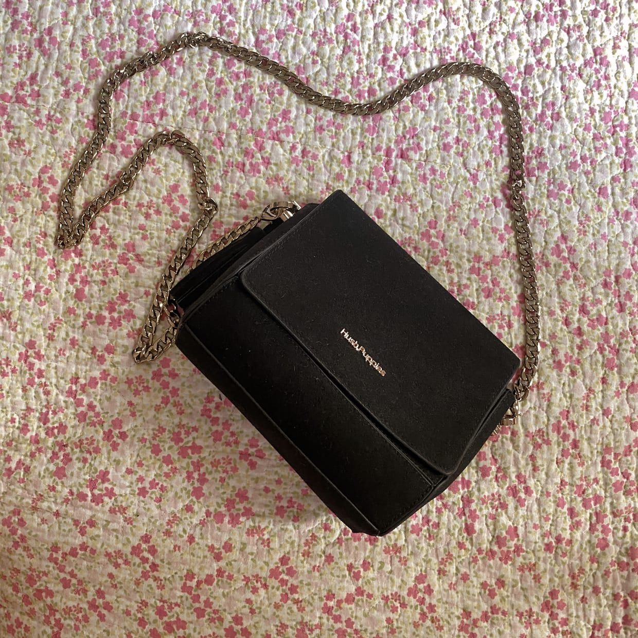 Hush Puppies Luxury Minimalist Bags & purse Wanita black