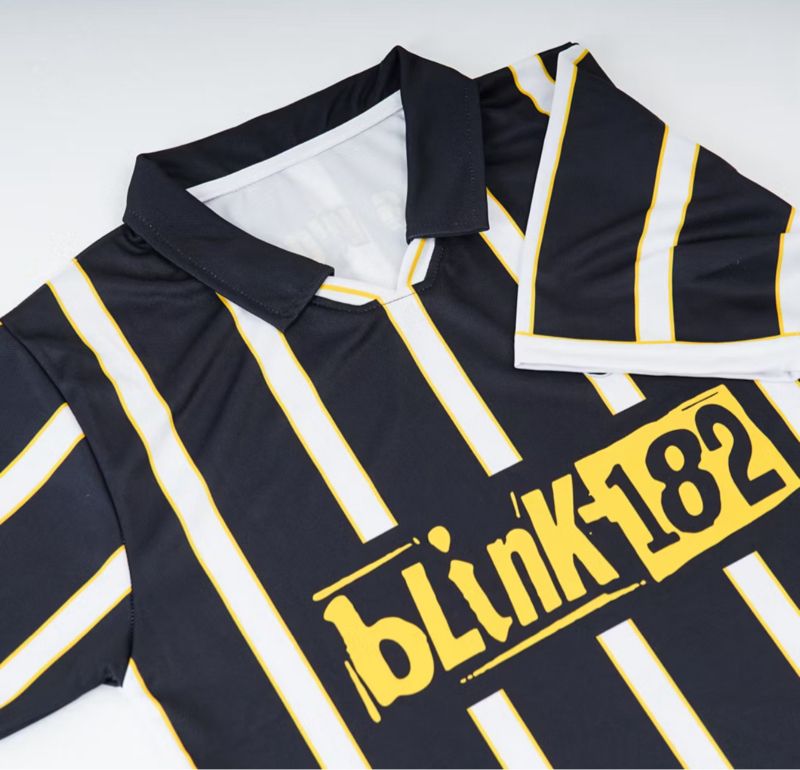 Grunge Indie Jersey Pria white black, foto 4