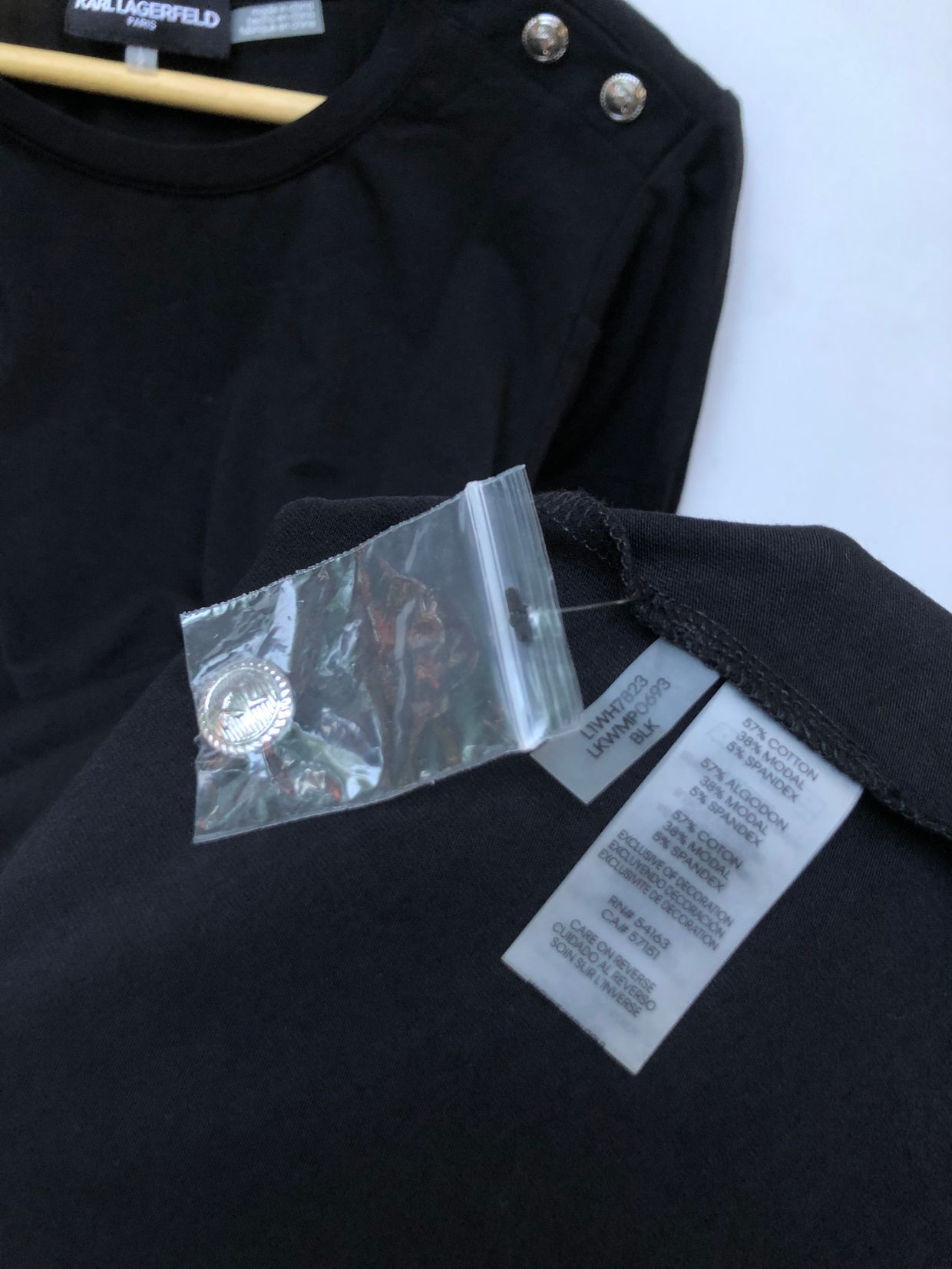 #karllagerfeld Size L (woman) . Pit, foto 5