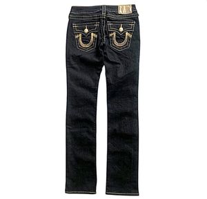 True Religion Cottagecore Emo Skinny jeans Wanita black