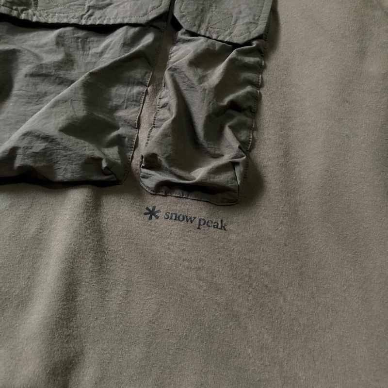 Snow Peak Gorpcore Sweater Pria green, foto 3