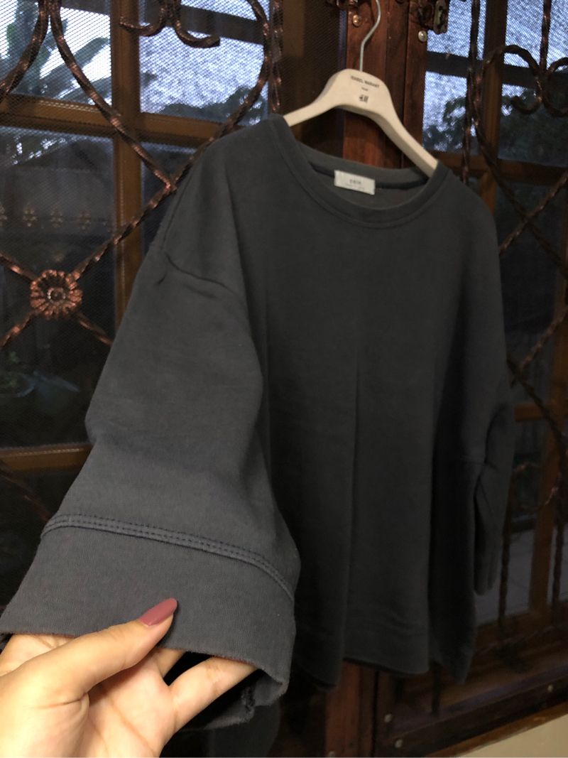 Casual Sweater Wanita gray, foto 3