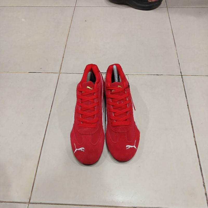 Puma Casual Sneakers Pria white red, foto 3