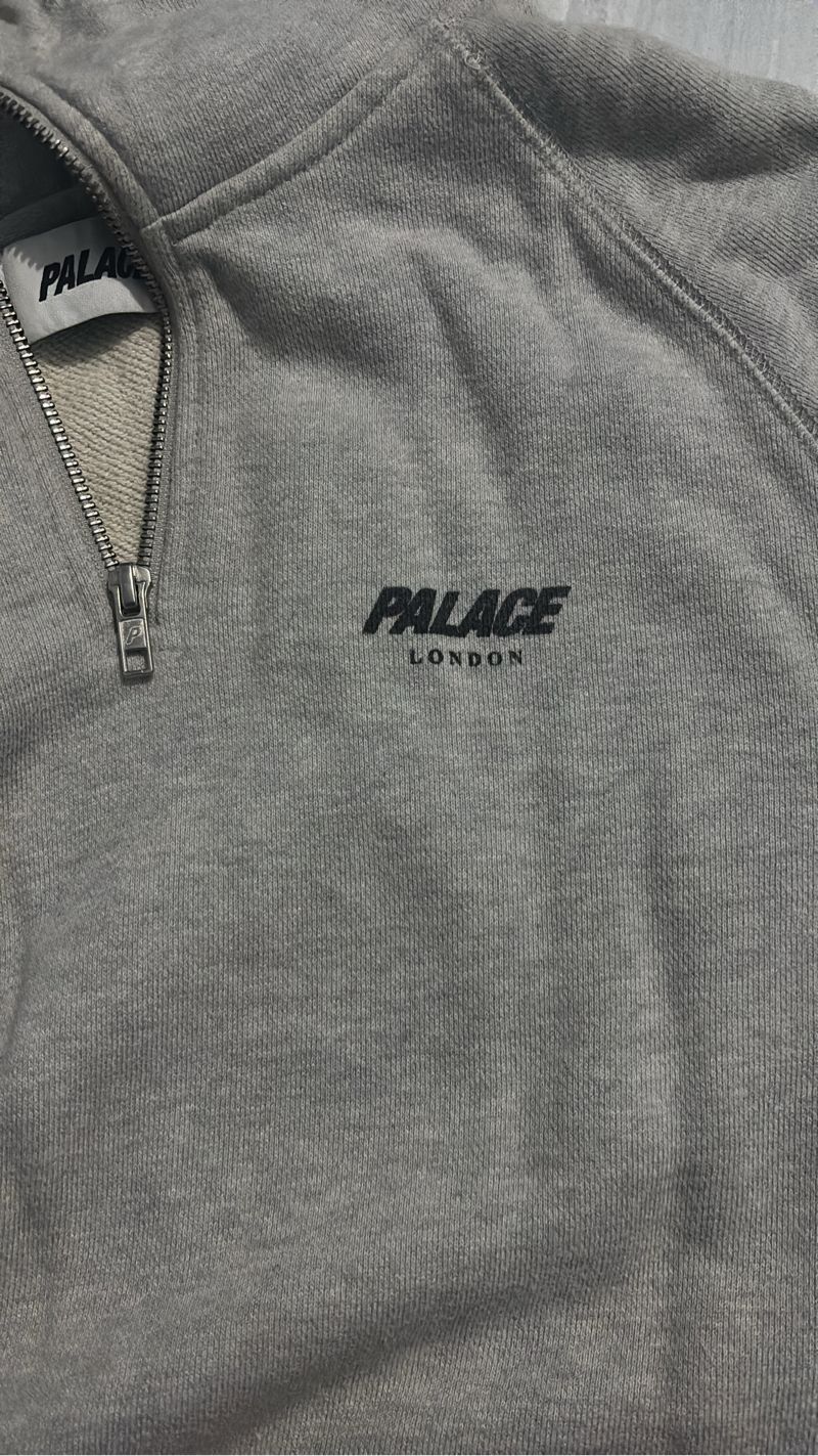PALACE Skater Sweater Pria gray, foto 5