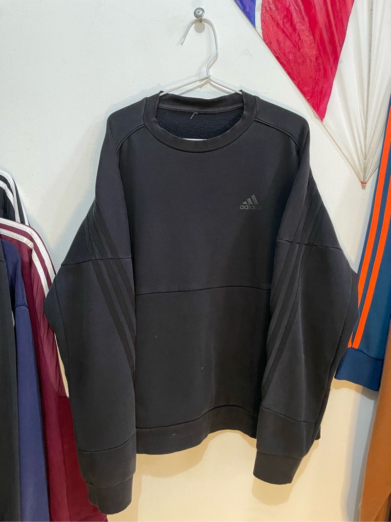 Adidas Casual Sweater Pria black, foto 2