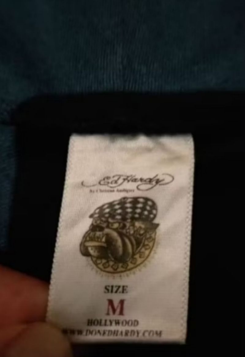 Ed Hardy Luxury Jumper Pria navy, foto 5